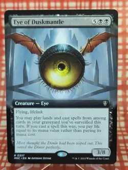 Eye of Duskmantle - Extended Art R MTG Commander: Murders at Karlov Manor M/N - Image 1
