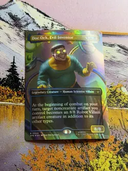 Doc Ock, Evil Inventor - Foil Extended Art SPE NM MTG - Image 3