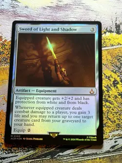 Sword of Light and Shadow - Foil Assassin's Creed MTG - Image 1