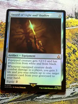 Sword of Light and Shadow - Foil Assassin's Creed MTG - Image 3