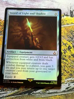 Sword of Light and Shadow - Foil Assassin's Creed MTG - Image 5