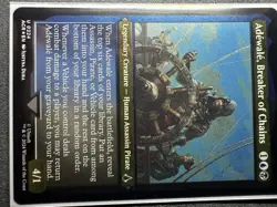 Adewale, Breaker of Chains - Foil Etched Assassin's Creed MTG - Image 1