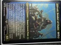 Adewale, Breaker of Chains - Foil Etched Assassin's Creed MTG - Image 2