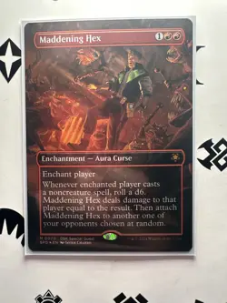Maddening Hex - Foil - Borderless Special Guest Duskmourn - Image 3