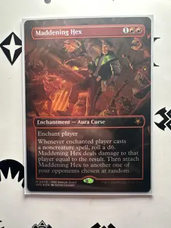 Maddening Hex - Foil - Borderless Special Guest Duskmourn - Image 4