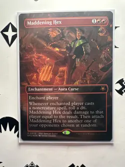 Maddening Hex - Foil - Borderless Special Guest Duskmourn - Image 5