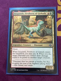1x Itzquinth, Firstborn of Gishath NM Eng MTG - Lost Caverns of Ixalan - Image 1