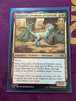 1x Itzquinth, Firstborn of Gishath NM Eng MTG - Lost Caverns of Ixalan - Image 4