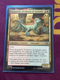 1x Itzquinth, Firstborn of Gishath NM Eng MTG - Lost Caverns of Ixalan - Image 5