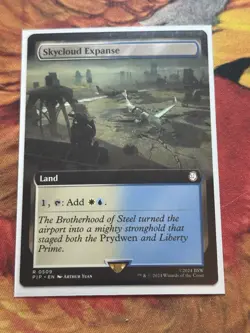 Skycloud Expanse - Extended Art Fallout MTG - Image 2