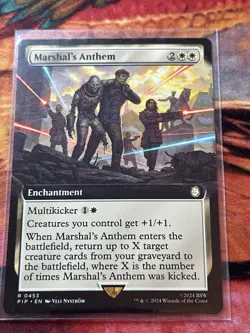 Marshal's Anthem - Extended Art Fallout MTG - Image 2