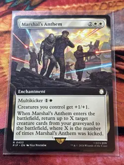 Marshal's Anthem - Extended Art Fallout MTG - Image 3