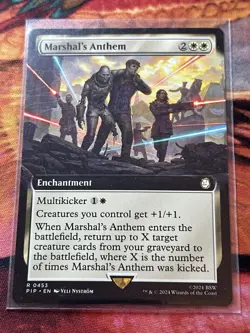 Marshal's Anthem - Extended Art Fallout MTG - Image 4