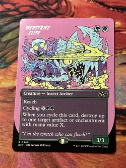 Webstrike Elite - Extended Art DFT NM MTG - Image 1