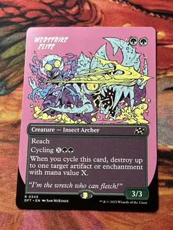 Webstrike Elite - Extended Art DFT NM MTG - Image 2
