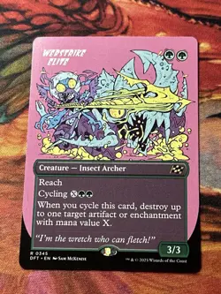 Webstrike Elite - Extended Art DFT NM MTG - Image 3