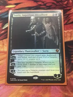 MTG Innistrad Remastered Sorin Imperious Bloodlord 133 FOIL Near Mint/Mint - Image 2