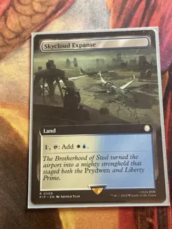 Skycloud Expanse - Extended Art Fallout MTG - Image 5