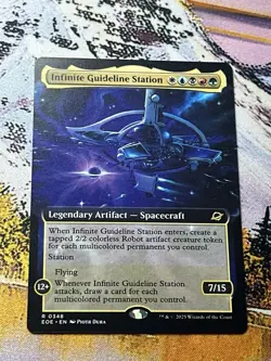 Infinite Guideline Station - Extended Art Edge of Eternities - Image 2