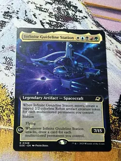 Infinite Guideline Station - Extended Art Edge of Eternities - Image 3