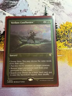 Verdant Confluence Mtg Etched Foil Commander Masters - Image 3