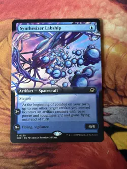 Synthesizer Labship Mtg Edge Of Eternities Extended Art - Image 1