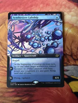 Synthesizer Labship Mtg Edge Of Eternities Extended Art - Image 2