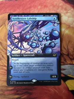 Synthesizer Labship Mtg Edge Of Eternities Extended Art - Image 3