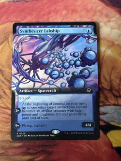 Synthesizer Labship Mtg Edge Of Eternities Extended Art - Image 4