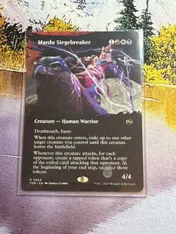 Mardu Siegebreaker - Borderless - Tarkir Dragonstorm - TDM R 0364 - Image 1