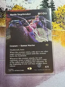 Mardu Siegebreaker - Borderless - Tarkir Dragonstorm - TDM R 0364 - Image 3