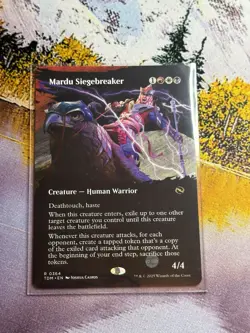 Mardu Siegebreaker - Borderless - Tarkir Dragonstorm - TDM R 0364 - Image 5