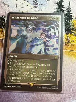 What Must Be Done - Foil Etched Assassin's Creed MTG - Image 1