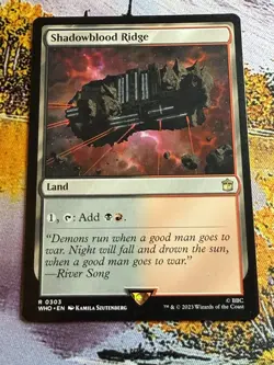 Shadowblood Ridge Mtg Doctor Who R 0305 - Image 2