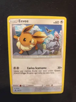 Carta Pokemon PSA EEVEE PROMO SM 235 BLACK STAR PROMO ITA HOLO RARO Bgs Swirl Gx - Image 3