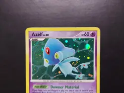 Pokemon - Azelf 4/123 Rare Holo Diamond & Pearl Mysterious Treasures w Swirl - Image 2