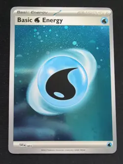 BASIC WATER ENERGY 003 151 POKEMON (COSMOS HOLO RARE, NM) - Image 1