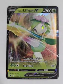 Hisuian Lilligant V 017/189 Swsh10: Astral Radiance Holo Pokemon TCG NM - Image 1