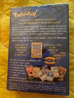 1999 Factory Sealed Pokemon Base 2 Player Starter Deck Set - Image 2