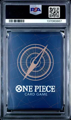 2025 ONE PIECE OP11-A FIST OF DIVINE SPEED 080 GEAR TWO ALTERNATE ART ENG PSA 10 - Image 2