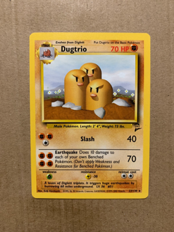 Dugtrio 23/130 Base Set 2 - Rare Pokemon Card - NM/Mint - Image 1