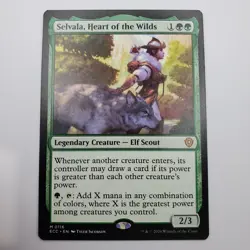 Selvala, Heart of the Wilds M MTG Commander: Lorwyn Eclipsed - Image 1