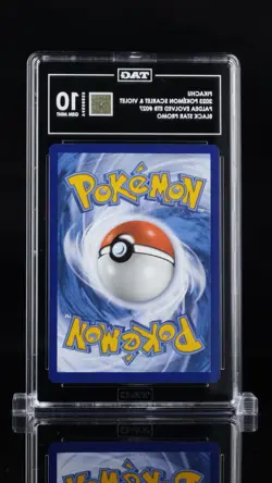 2023 POKEMON SVP EN-SV BLACK STAR PROMO #027 PIKACHU TAG 10 - Image 2