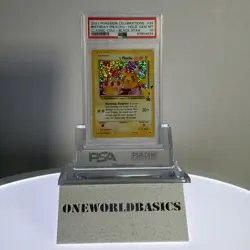 2021 Pokemon Celebrations Birthday Pikachu Holo Black Star PSA 10 GEM MINT - Image 3
