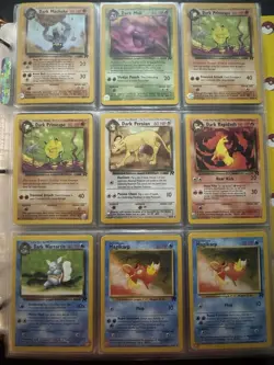 1999 WOTC Pokemon Team Rocket Unlimited Near Complete Set (55/83). Near Mint/NP. - Image 5