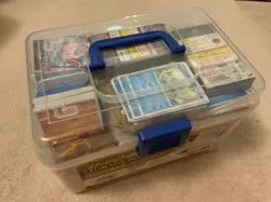 Pokemon Japanese version TCG Lot with playset in storage box - Image 2
