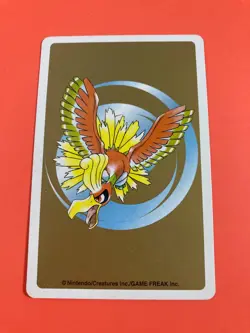 Pikachu pokemon Playing Poker Card Gold Ho-Oh Nintendo Japanese - Image 5