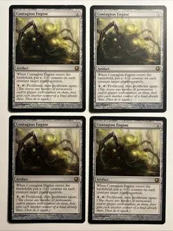 Contagion Engine Scars of Mirrodin HP MTG X4 Play Set - Image 1
