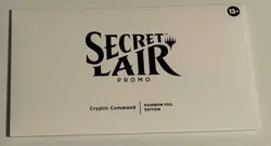 MTG - Secret Lair Drop Series - Cryptic Command Rainbow Foil Edtn. - New/Sealed - Image 1