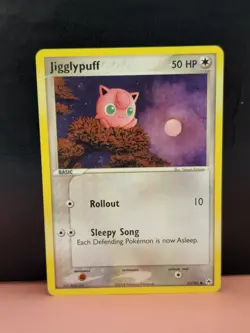Jigglypuff 63/101 EX Hidden Legends 2004 Non Holo Pokemon Card NM - Image 1